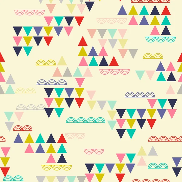 Triangle pastel powder background — Stock Vector