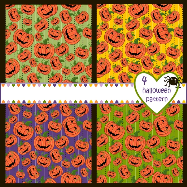 Sposa modelli vettoriali Halloween senza soluzione di continuità. texture infinito può essere utilizzato per carta da parati, riempimenti modello, pagina web, sfondo — Vettoriale Stock