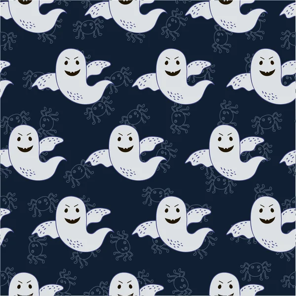 Bruid Halloween vector naadloze patronen. Eindeloze textuur kan worden gebruikt voor de achtergrond, wallpaper, opvulpatronen, web-pagina — Stockvector