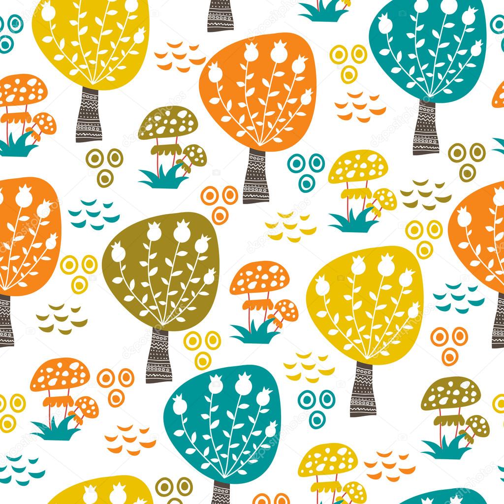 Fairy forest pattern