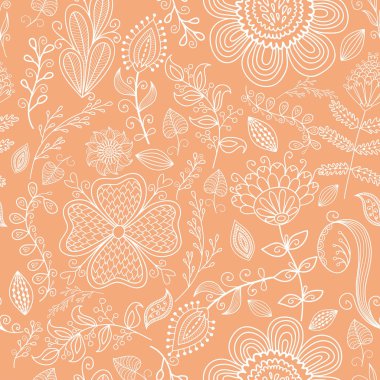 Kusursuz çiçek deseni