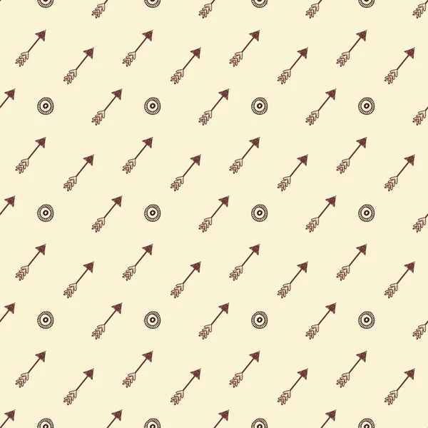 Бесшовный рисунок стрелки — стоковый вектор