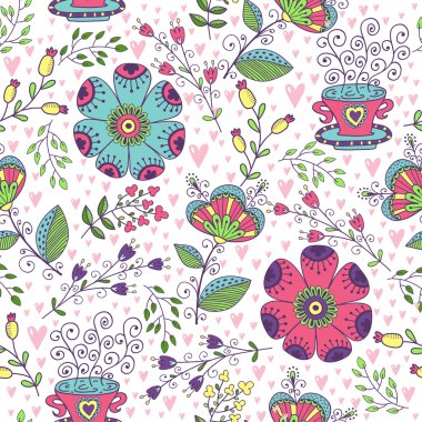 vintage tarzı seamless modeli.