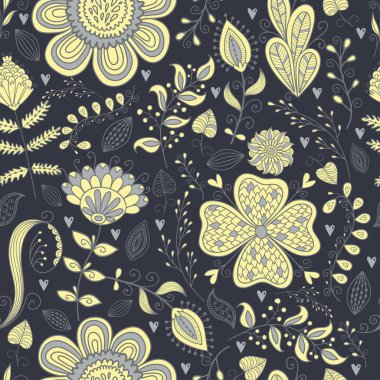 vintage tarzı seamless modeli