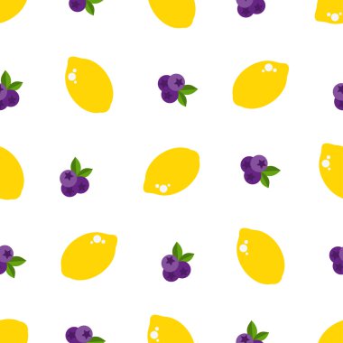 Meyveli kusursuz desen