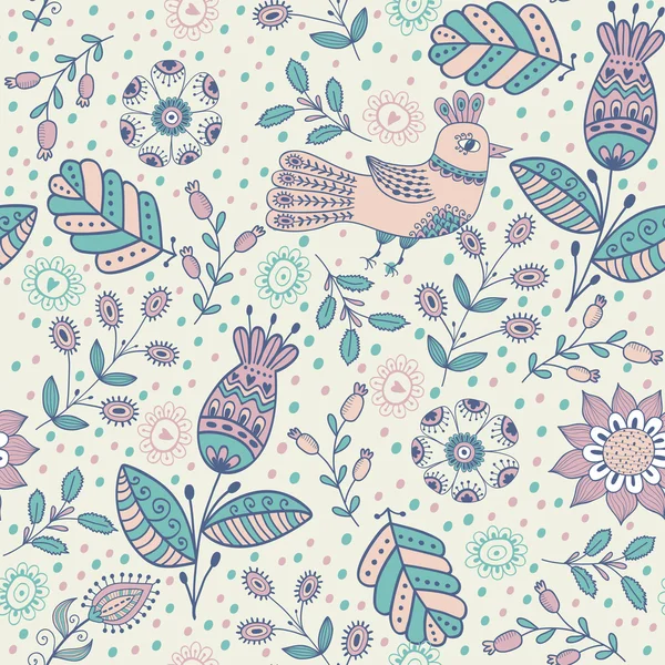 Seamless pattern in vintage style — Stock Vector