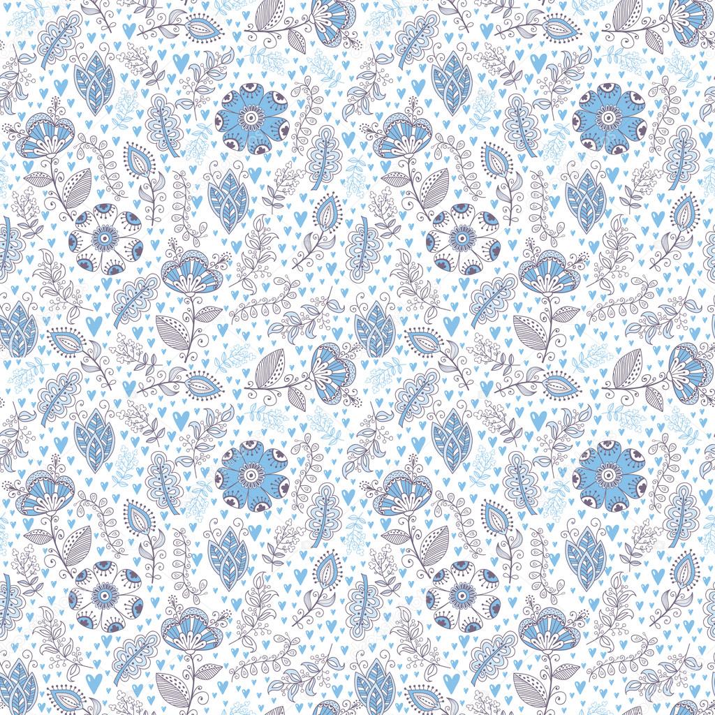Seamless pattern in vintage style