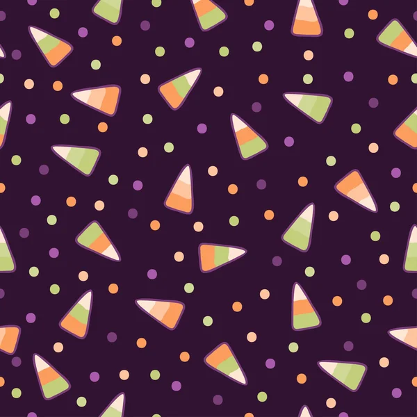 Pattern  with bright   candies — Stock vektor
