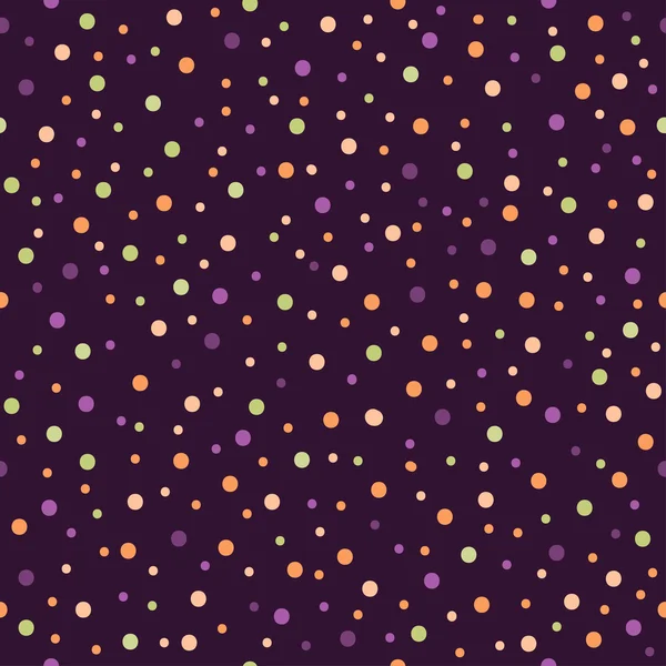 Textura con lunares de colores — Vector de stock