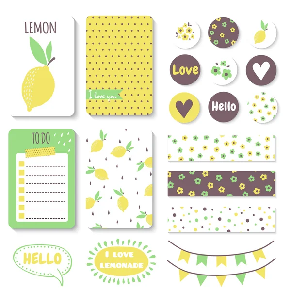 Vintage yaratıcı kartları