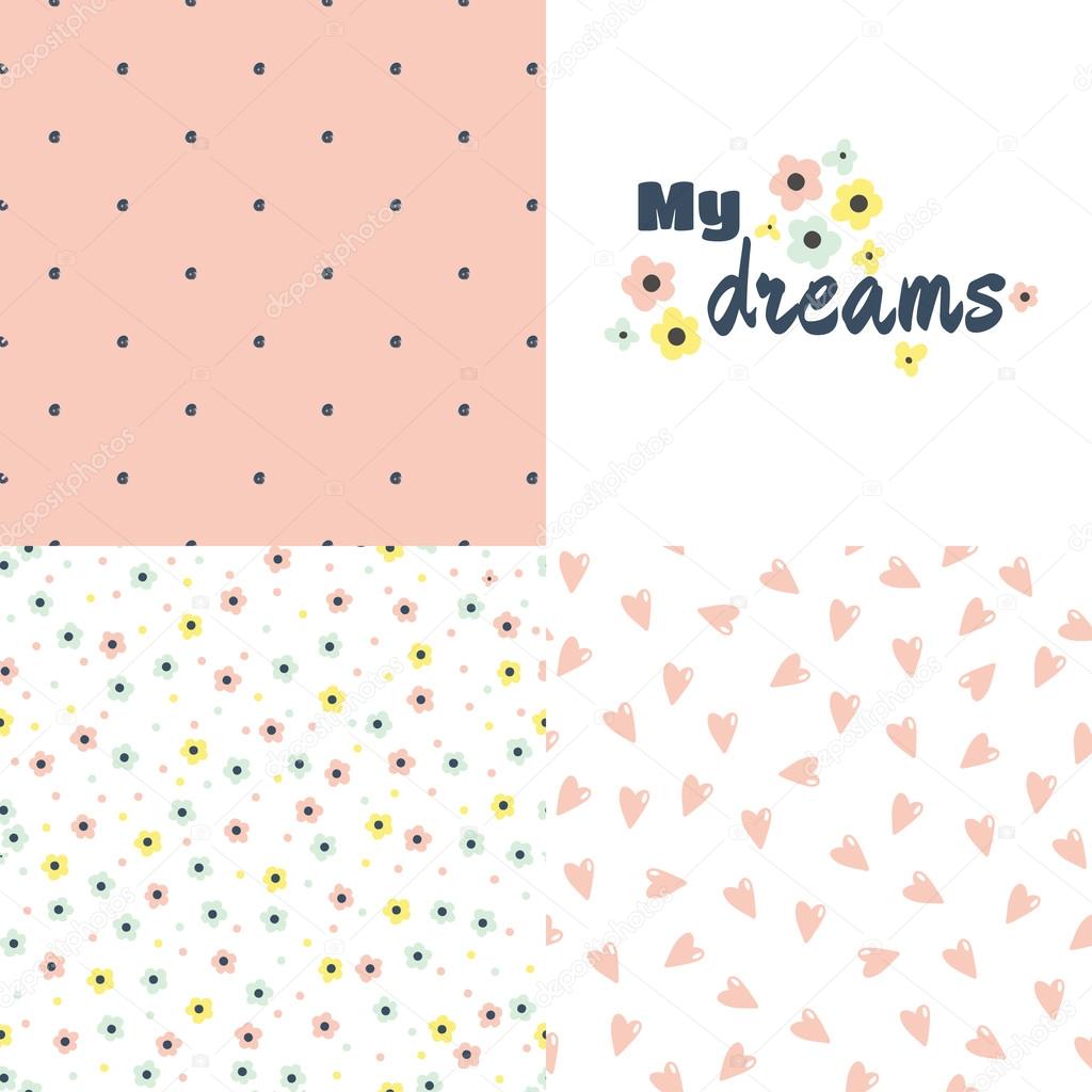 My dreams -  set of  patterns