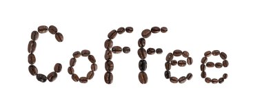 word kahve kahve çekirdekleri ile yapılan
