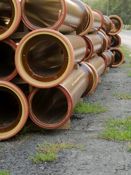 Stack of Pipes — Stock Photo, Image