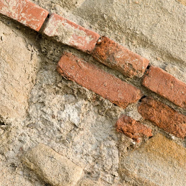 Bakstenen muur — Stockfoto