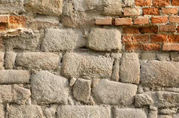 Yeniden yapılanma önce duvar — Stok fotoğraf