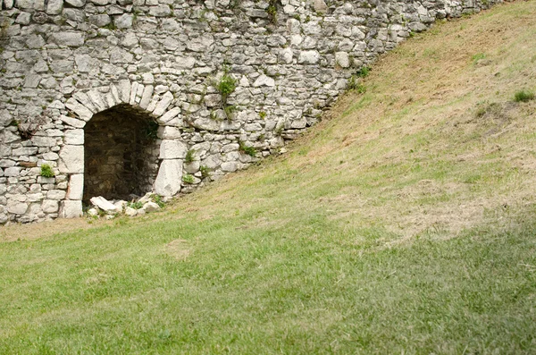 Medeltida innergård — Stockfoto