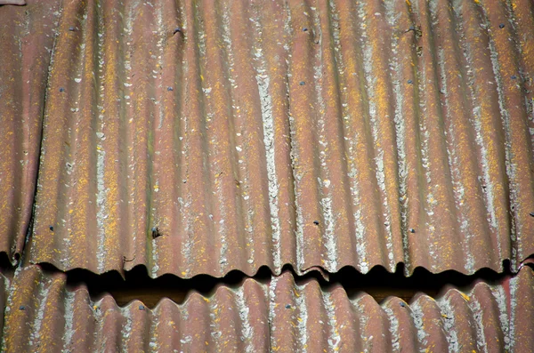 Corrugated iron roof