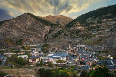 Canillo, Andorra 'da bir kilise.