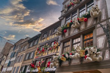 Christmas in Strasbourg, French region of Alsace