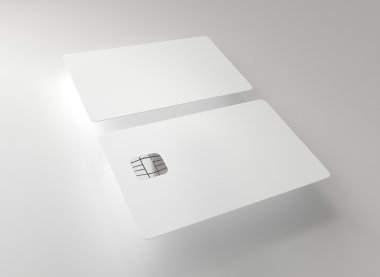 Plastik kredi kartı Mockup