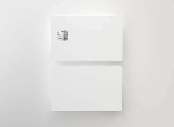 Plastik kredi kartları Mockup