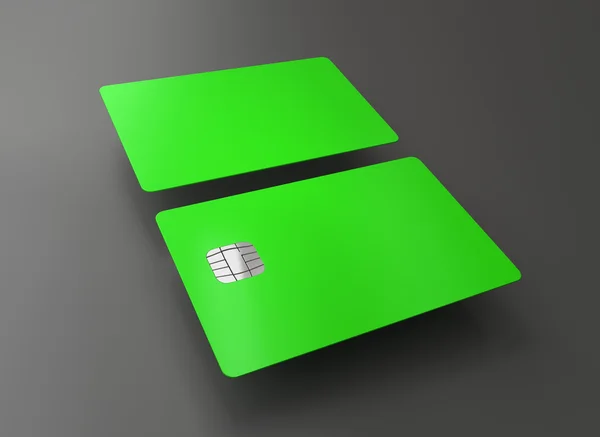 Plastik kredi kartı Mockup