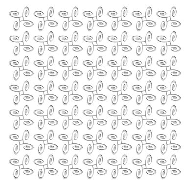 Vektör sanat süsleme ile seamless modeli. Süs dantel oyma arka plan. Sonsuz doku