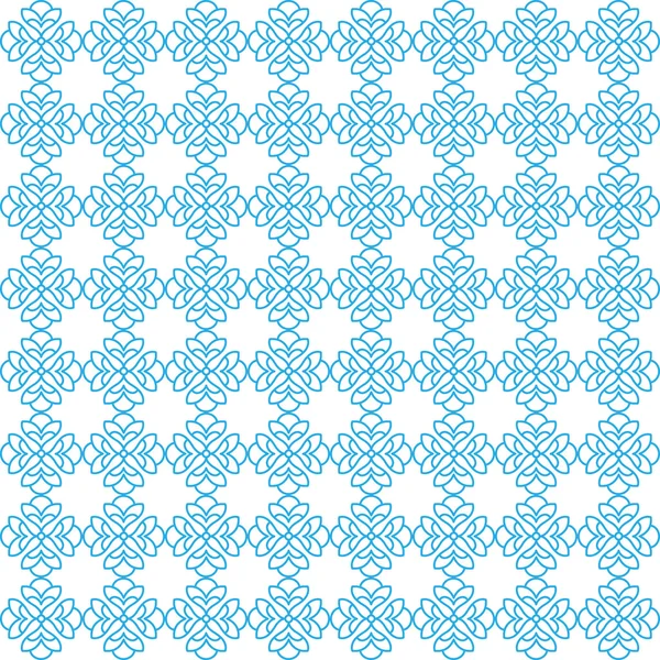 Modèle vectoriel avec ornement d'art. Eléments pour le design. Dentelle ornementale fond tracery .Blue blanc . — Image vectorielle