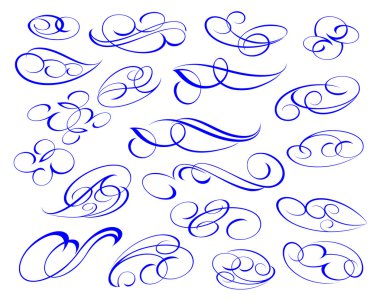 Tasarım öğeleri. Vektör çizim. Hat grafik tasarım, kartpostal, menü, düğün davetiyesi, romantik tarzı için. 