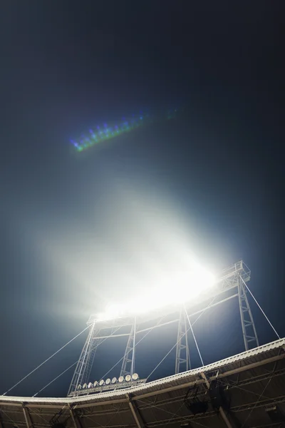 Vista de las luces del estadio por la noche —  Fotos de Stock