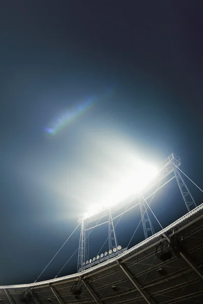 Vista de las luces del estadio por la noche —  Fotos de Stock