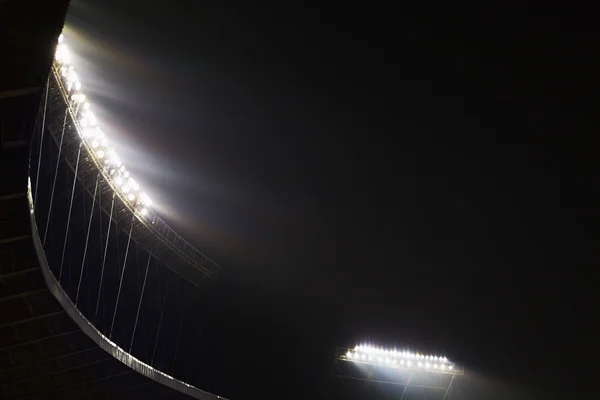 Vista de las luces del estadio por la noche —  Fotos de Stock