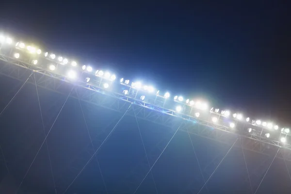 Vista de las luces del estadio por la noche —  Fotos de Stock