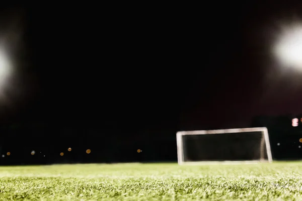 Vista do campo de futebol — Fotografia de Stock