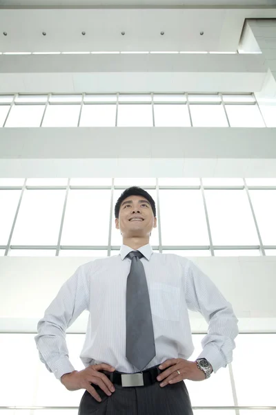 Businessman Looking Away — Stock Photo, Image