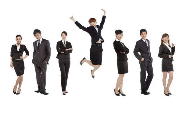 Professional and confident business team — Stock Photo, Image