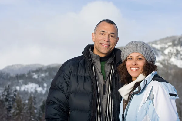 Retrato de una pareja madura — Foto de Stock