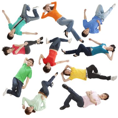 Gençlerin rastgele yalan