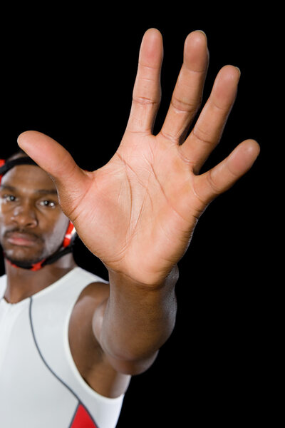 Чёрный борец
