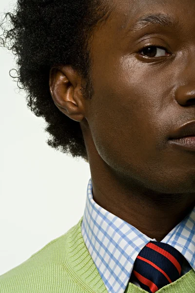 Portret van een Afrikaanse etniciteit zakenman — Stockfoto