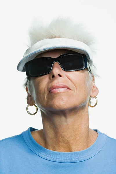 Portrait of a mature adult woman — Stock Photo, Image