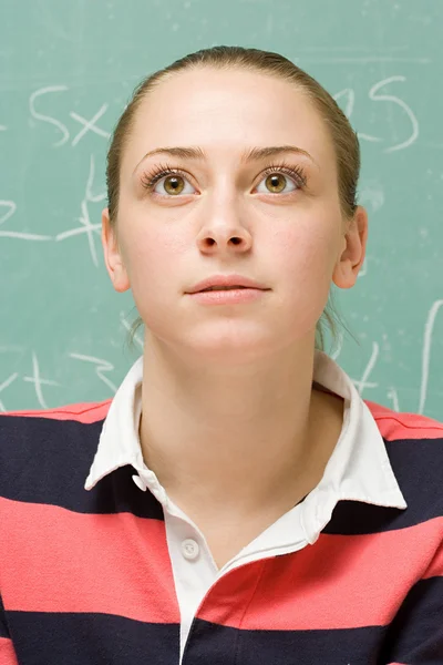 Portret van een vrouwelijke student — Stockfoto