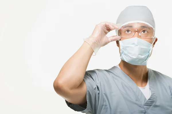 Portrait of a young asian surgeon — Stock Photo, Image