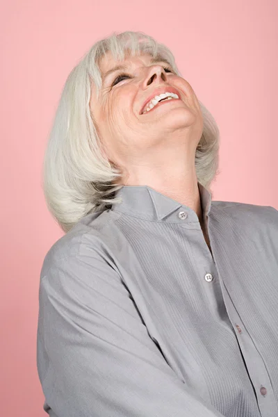 Happy mature woman portrait — Stock Photo, Image