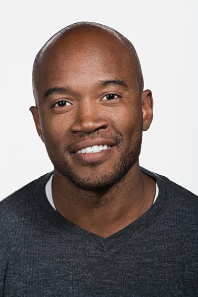 Portrait of mid adult african american man — Stock Photo, Image