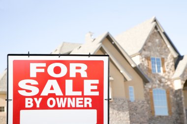 Ev için Satılık işareti