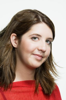 genç bir kızın portresi