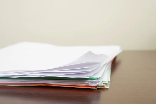 Paperwork on desk in office — Stock Photo, Image