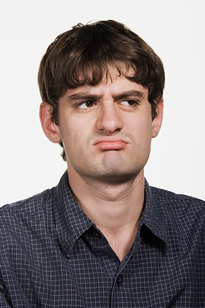 Retrato de hombre caucásico adulto medio — Foto de Stock