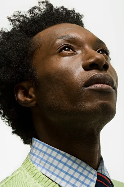 Портрет африканского этнического бизнесмена — стоковое фото